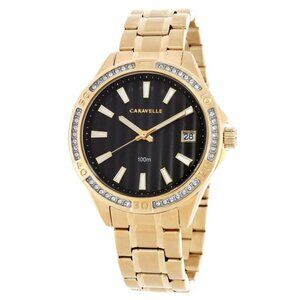FX03888B NWT Bulova Fashion Ladies Quartz Steel Authentic Watch